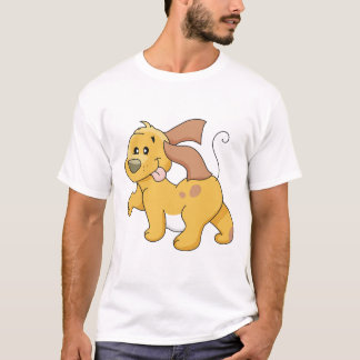 Camiseta e presentes felizes do cão de Brown