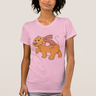 Camiseta e presentes felizes do cão de Brown