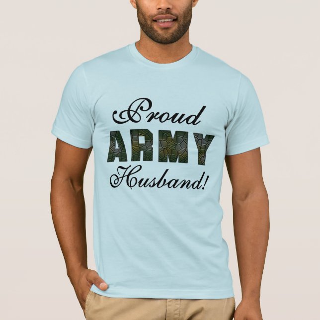Camiseta e presentes orgulhosos do marido do (Frente)