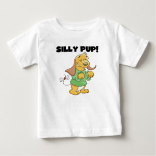 Camiseta e presentes parvos do filhote de cachorro
