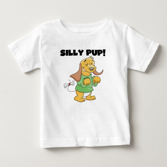Camiseta e presentes parvos do filhote de cachorro (Frente)