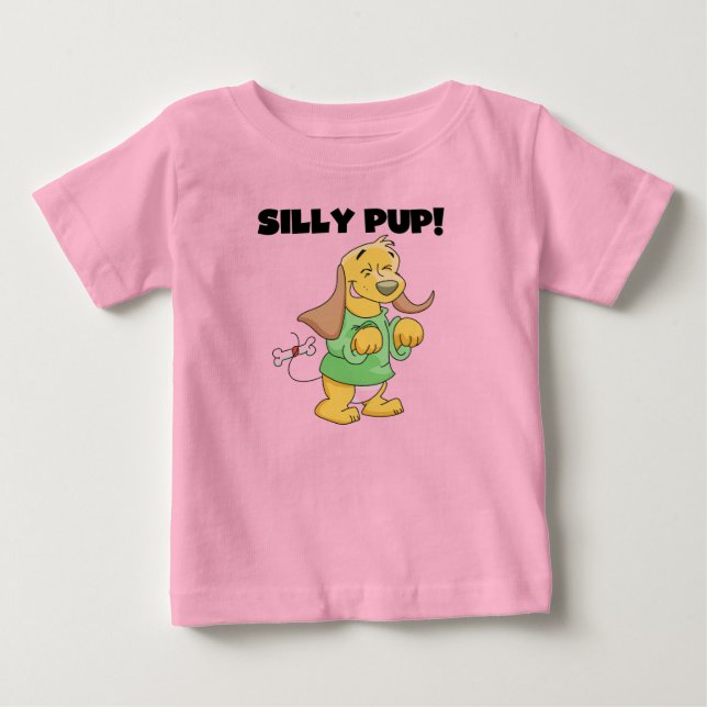 Camiseta e presentes parvos do filhote de cachorro (Frente)