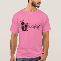 Camiseta e presentes prées-escolar do joaninha