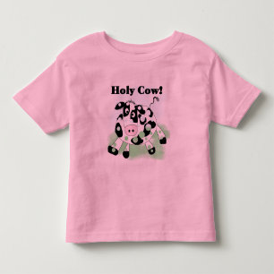 Camiseta e presentes santamente da vaca