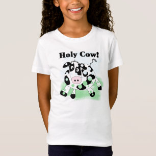 Camiseta e presentes santamente da vaca