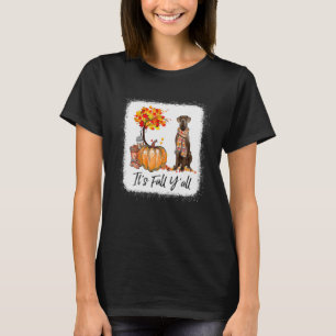 Camiseta É Queda... Todos os ótimos amantes do cão de dança