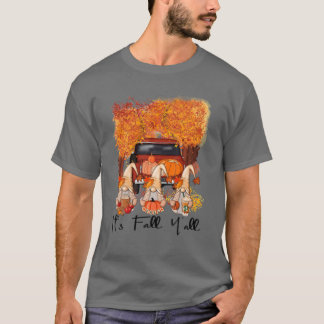 Camiseta É Queda... todos Pumpkins 3 Gnomos, Fazenda Caminh