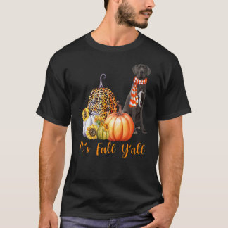 Camiseta É Queda, vocês são ótimos Cachorros-do-sol Pumpkin