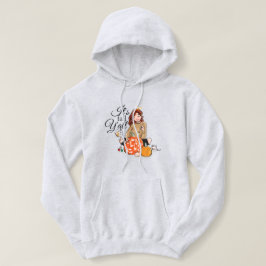 Camiseta É Queda, vocês todos, Hoodie