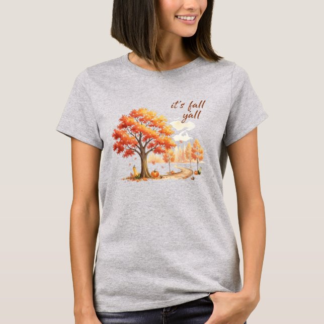 Camiseta É Queda Y’all (Frente)