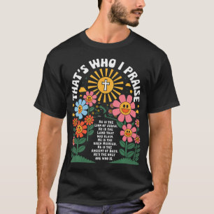 Camiseta É Quem Eu Louvo Jesus Deus Lago Cristão