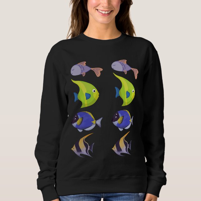 Camiseta E Rara Escola De Nadar Peixe (Frente)