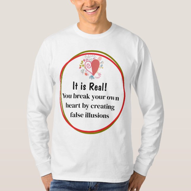 Camiseta É Real (Frente)