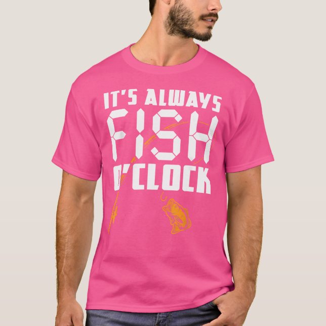 Camiseta É Sempre O Arco De Pesca De Pescado (Frente)
