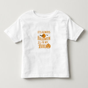 Camiseta É sempre o Dia das Bruxas na minha alma