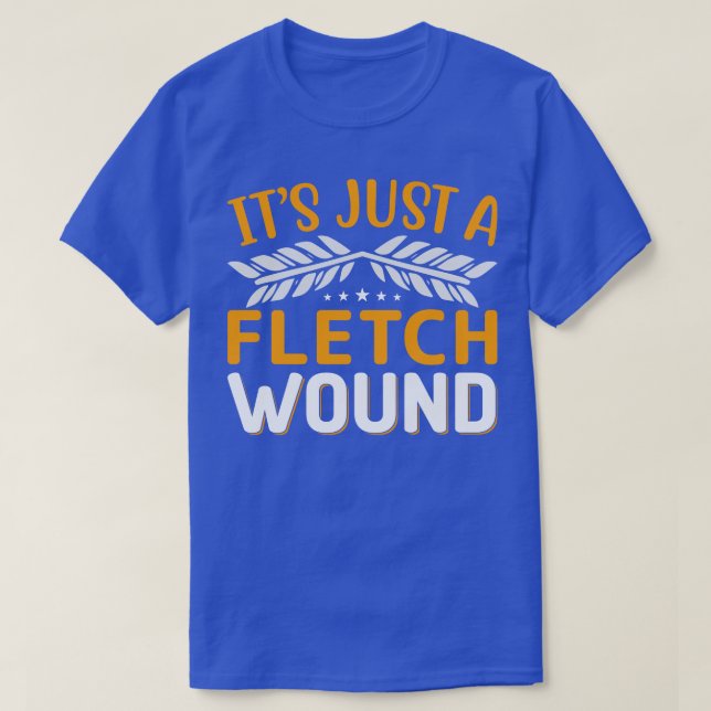 Camiseta É só um Fletch Woond (Frente do Design)