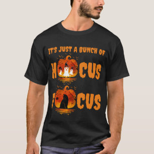 Camiseta É só um monte de Hocs Pocus Pumpkin Halloween