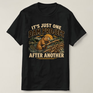 Camiseta É Só Um Projeto de Barragem Depois do Outro Engraç