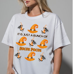 Camiseta É só uma bruxa de Hocus Pocus Halloween