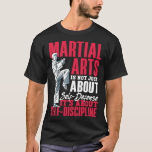 Camiseta É Sobre a Autodisciplina Karate Jiu Jitsu 1