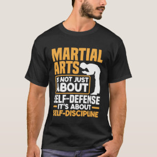 Camiseta É Sobre Autodisciplina Caratê Jiu Jitsu