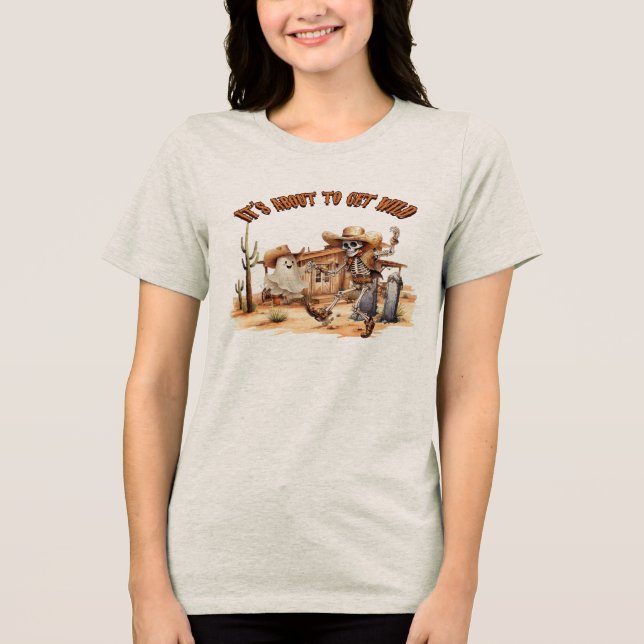 Camiseta É sobre ficar selvagem (Frente)