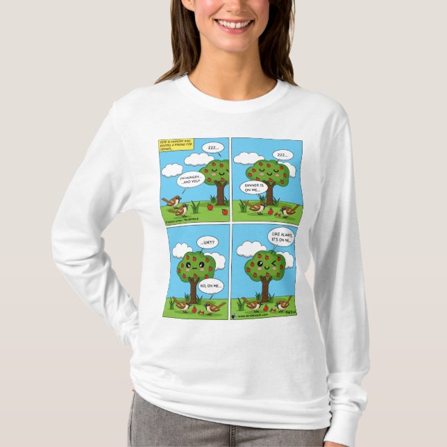 Camiseta É sobre mim... Comic (Frente)