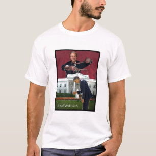 Camiseta É toda a falha de Bush
