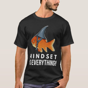 Camiseta É Todo O Peixe-Tubarão Motivacional