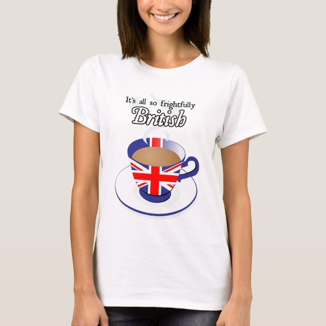 Camiseta É todo tão tremenda Ingleses (Frente)