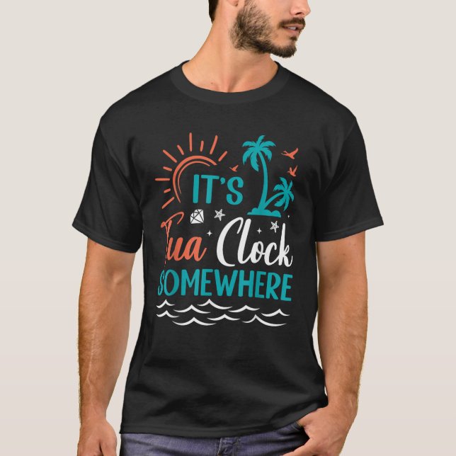 Camiseta É Tua Relógio Algures (Frente)
