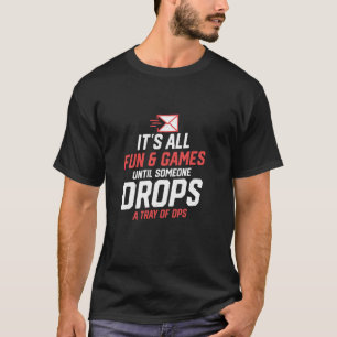 Camiseta É Tudo Diversão & Jogos Carteiro de Correio