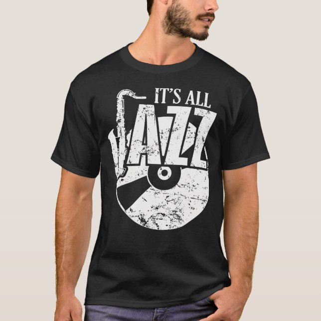Camiseta É Tudo Jazz (Frente)