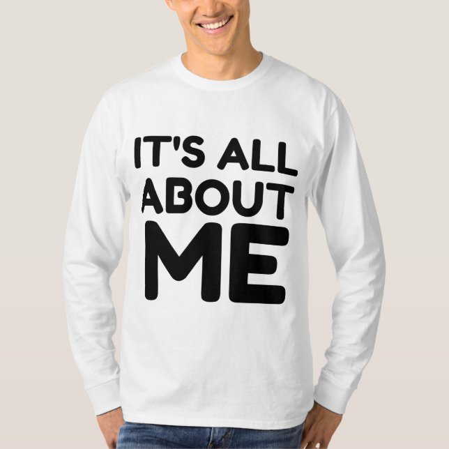 CAMISETA É TUDO SOBRE MIM (Frente)