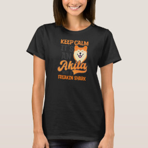 Camiseta É um Akita, não um cão Akita