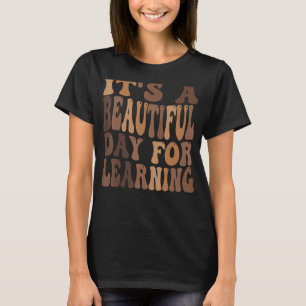 Camiseta É um belo dia para aprender