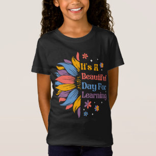 Camiseta É um belo dia para aprender