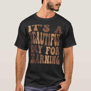 Camiseta É um belo dia para aprender