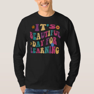 Camiseta É um belo dia para aprender Ruas de Professores Re