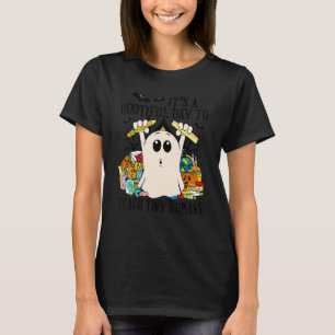 Camiseta É Um Belo Dia Para Ensinar Um Pequeno Professor Hu