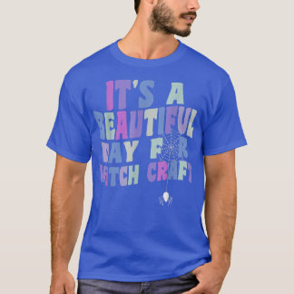 Camiseta É um belo dia para o feiticeiro-feiticeiro
