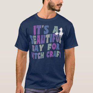 Camiseta É um belo dia para o feiticeiro-reverso