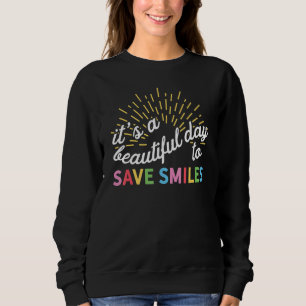 Camiseta É Um Belo Dia Para Salvar Dentista De Sorriso