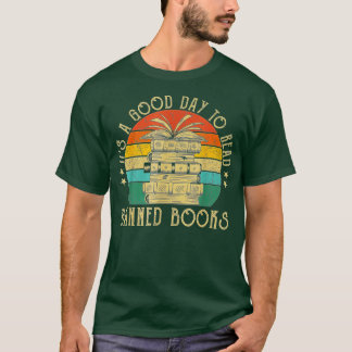 Camiseta É Um Bom Dia Ler Livros Banidos, Livros Banidos