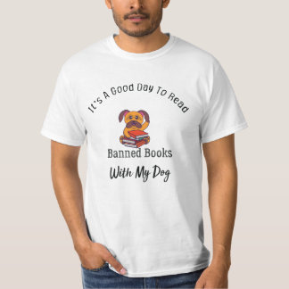 Camiseta É Um Bom Dia Ler Livros Banidos, Livros Banidos