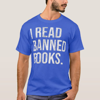 Camiseta É um bom dia ler livros proibidos - eu leio Bann