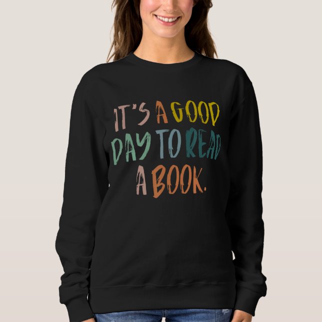 Camiseta É Um Bom Dia Ler Um Livro (Frente)