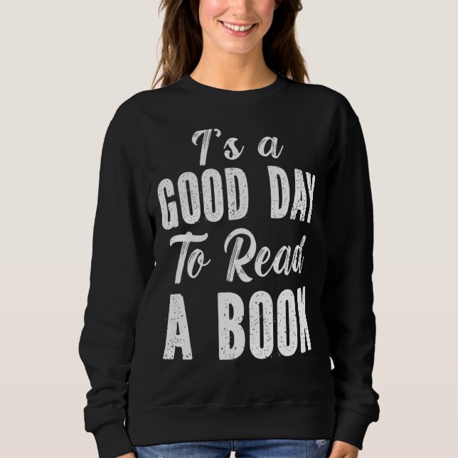 Camiseta É Um Bom Dia Ler Um Livro (Frente)