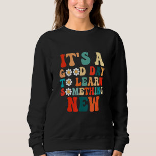 Camiseta É um bom dia para aprender algo novo em Sch