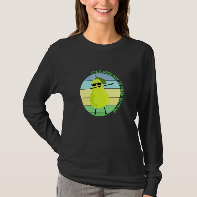 Camiseta É Um Bom Dia Para Combinar Comigo Aba Educação Esp (Frente)